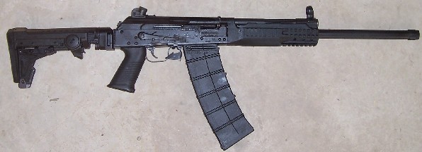 saiga 12 gauge. This shotgun is a S-12 built